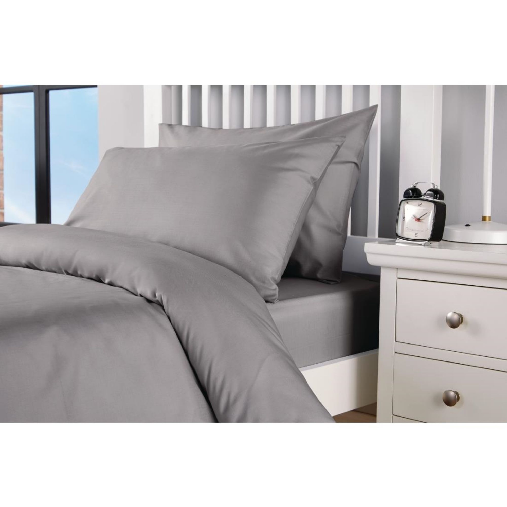 Picture of Mitre Essentials Spectrum Duvet Cover Open Grey King