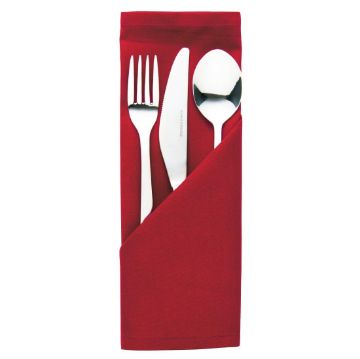 Picture of Occasions Polyester Napkins Burgundy (10 pack)