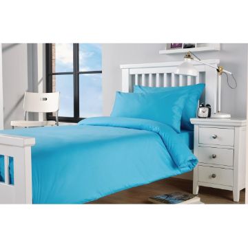 Picture of Mitre Essentials Spectrum Duvet Cover Open Turquoise Super King