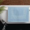 Picture of Mitre Essentials Nova Bath Mat Blue