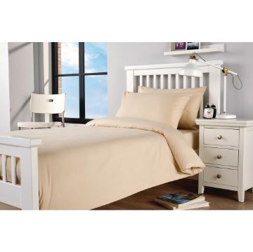 Picture of Mitre Essentials Spectrum Duvet Cover Oatmeal King Size