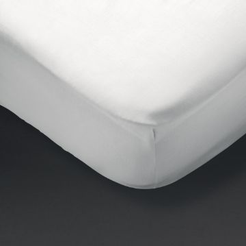 Picture of Mitre Essentials Pyramid Fitted Sheet White King Size