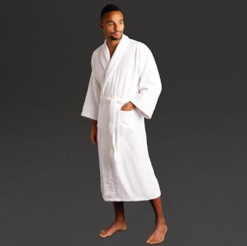 Picture of Mitre Comfort Sandringham Bathrobe White Large