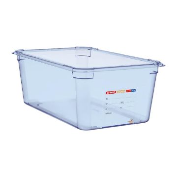 Picture of Araven ABS Food Storage Container Blue GN 1/1 200mm