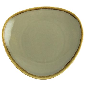 Picture of Olympia Kiln Triangular Plate Moss 280mm (Pack of 4)