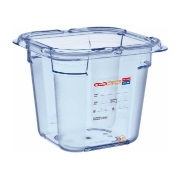 Picture of Araven ABS Food Storage Container Blue GN 1/6 150mm