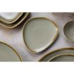 Picture of Olympia Kiln Triangular Plate Moss 230mm (Pack of 6)