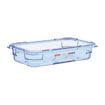 Picture of Araven ABS Food Storage Container Blue GN 1/3 65mm