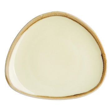 Picture of Olympia Kiln Triangular Side Plate Sandstone 165mm (6 Pack)