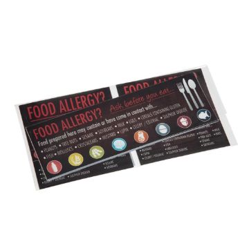 Picture of Food Allergen Window and Wall Stickers (8 pack)