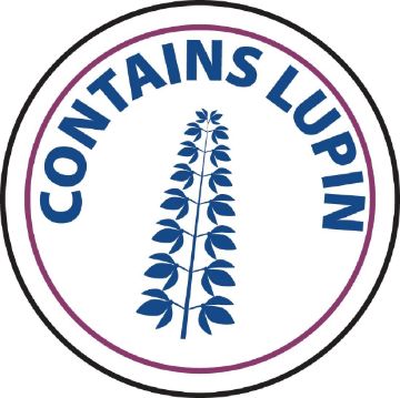 Picture of Vogue Food Allergen Label Lupin (1000 pack)