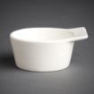 Picture of Olympia Lumina Winged Ramekin Dish White 70mm (6 pack)