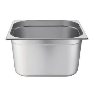 Picture of Vogue Stainless Steel Gastronorm 2/3 Tray 200mm