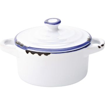 Picture of Utopia Avebury Blue Mini Casserole Dish 105mm (12 pack)