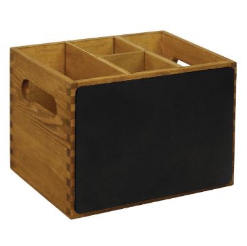 Picture of Olympia Table Organiser with Blackboard