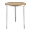 Picture of Bolero Round Ash and Aluminium Table 600mm