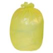 Picture of Jantex Large Medium Duty Bin Bags Yellow 80Ltr (200 Pack)