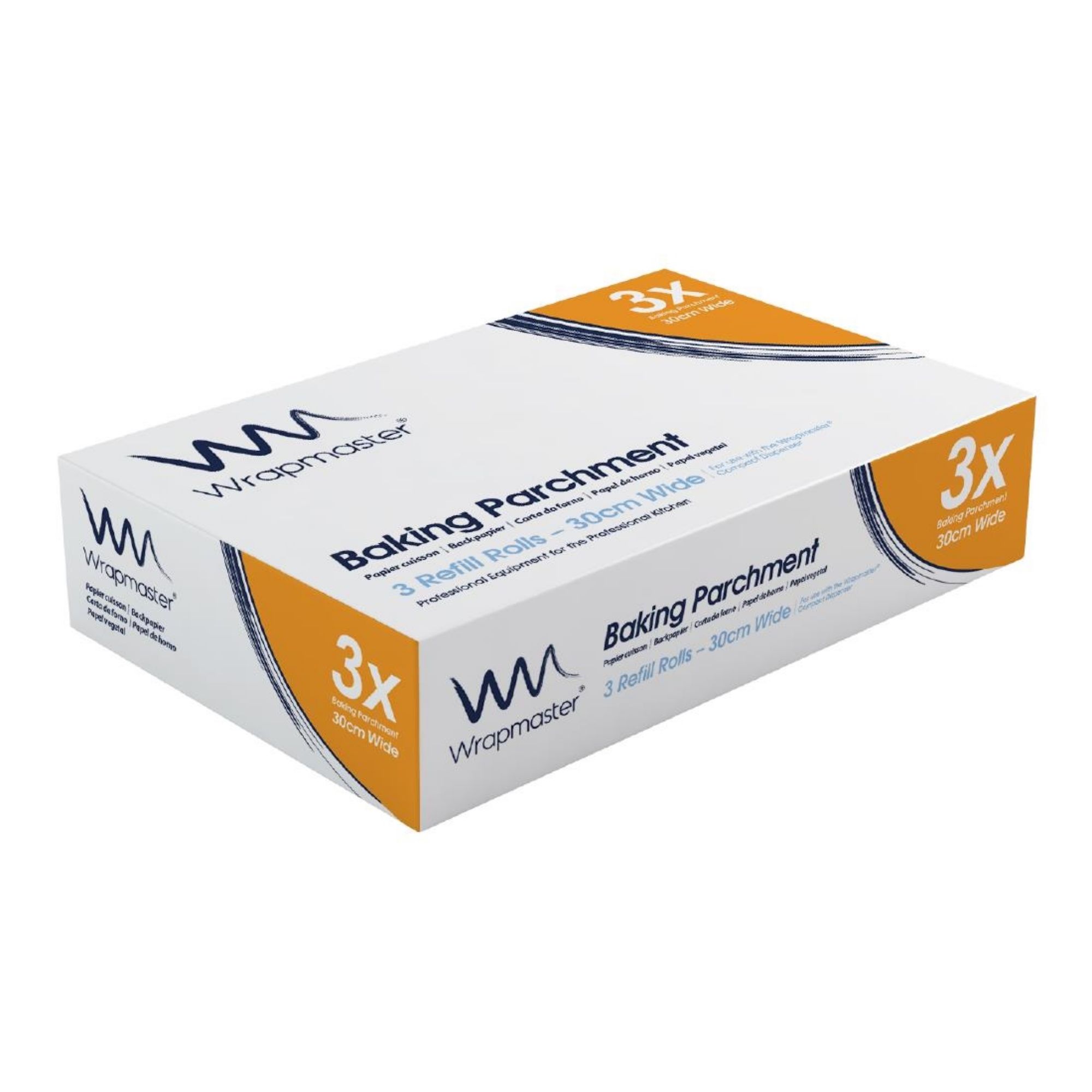 Picture of Wrapmaster Baking Parchment Refill for Wrapmaster Compact 300mm x 35m (3 Pack)
