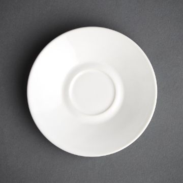 Picture of Olympia Cafe Espresso Saucer White (Fits GK071) (12 Pack)