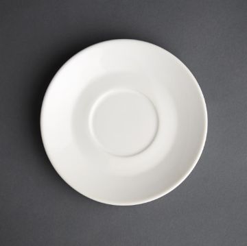 Picture of Olympia Cafe Saucer White 158mm 6 1/4" (12 Pack)