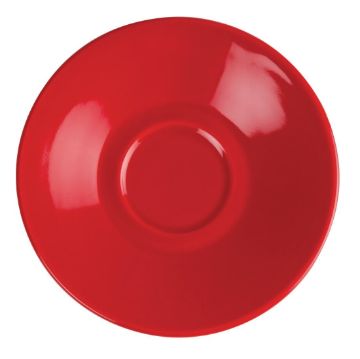 Picture of Olympia Cafe Espresso Saucer Red (Fits GK070) (Box 12)
