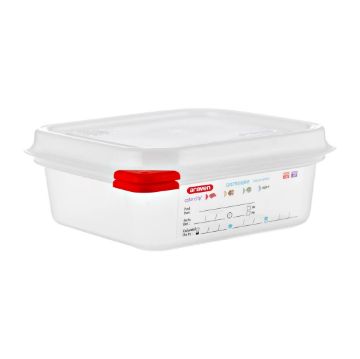 Picture of Araven Polypropylene 1/6 Gastronorm Food Storage Containers 1.1Ltr (4 pack)