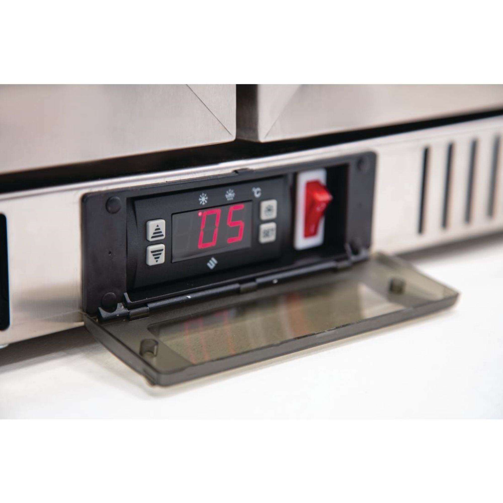 Picture of Polar G-Series Back Bar Cooler with Hinged Doors Stainless Steel 330Ltr