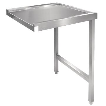 Picture of Vogue Pass Through Dishwash Table Right 600mm