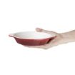 Picture of Vogue Red Oval Cast Iron Gratin Dish 650ml