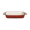 Picture of Vogue Red Rectangular Cast Iron Dish 2.8Ltr