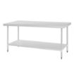 Picture of Vogue Stainless Steel Prep Table 1800mm