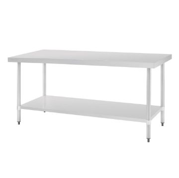 Picture of Vogue Stainless Steel Prep Table 1800mm