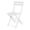 Picture of Bolero Perth Grey Pavement Style Steel Folding Chairs (2 Pack)