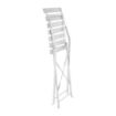 Picture of Bolero Perth Grey Pavement Style Steel Folding Chairs (2 Pack)