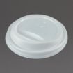 Picture of Vegware Compostable Coffee Cup Lids 225ml / 8oz (1000 pack)
