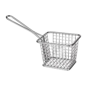 Picture of Olympia Chip basket Square with handle Small