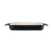 Picture of Vogue Black Rectangular Cast Iron Dish 1.8Ltr