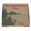 Picture of Amipak Compostable Printed Pizza Boxes 12" (100 Pack)