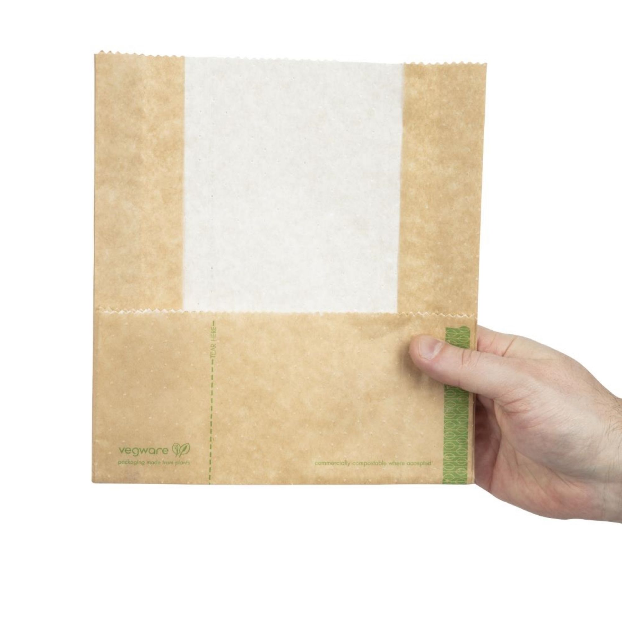 Picture of Vegware Compostable Kraft Panini Bags (500 pack)