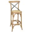 Picture of Bolero Wooden Barstool with Backrest