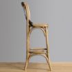 Picture of Bolero Wooden Barstool with Backrest