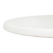 Picture of Bolero Pre-drilled Round Tabletop White 600mm