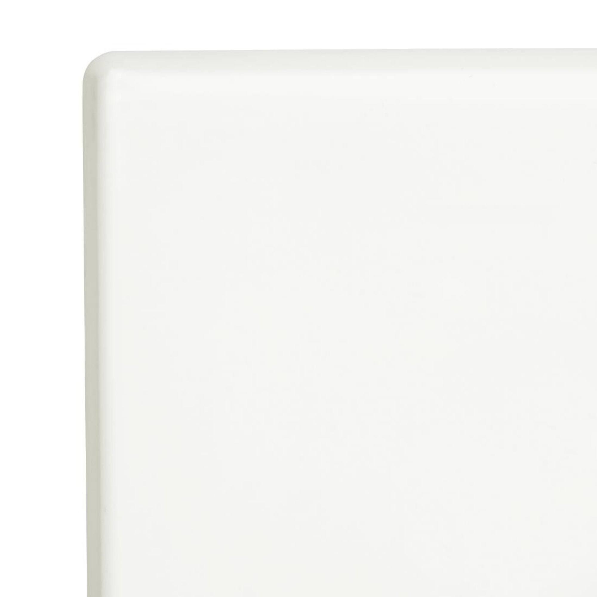 Picture of Bolero Pre-drilled Square Table Top White 600mm