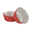 Picture of PME Cupcake Foil Lined Baking Cases Polka Dot (30 Pack)