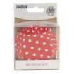 Picture of PME Cupcake Foil Lined Baking Cases Polka Dot (30 Pack)