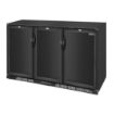Picture of Polar G-series 850mm Triple Door Back Bar Cooler Solid Door 320 Ltr