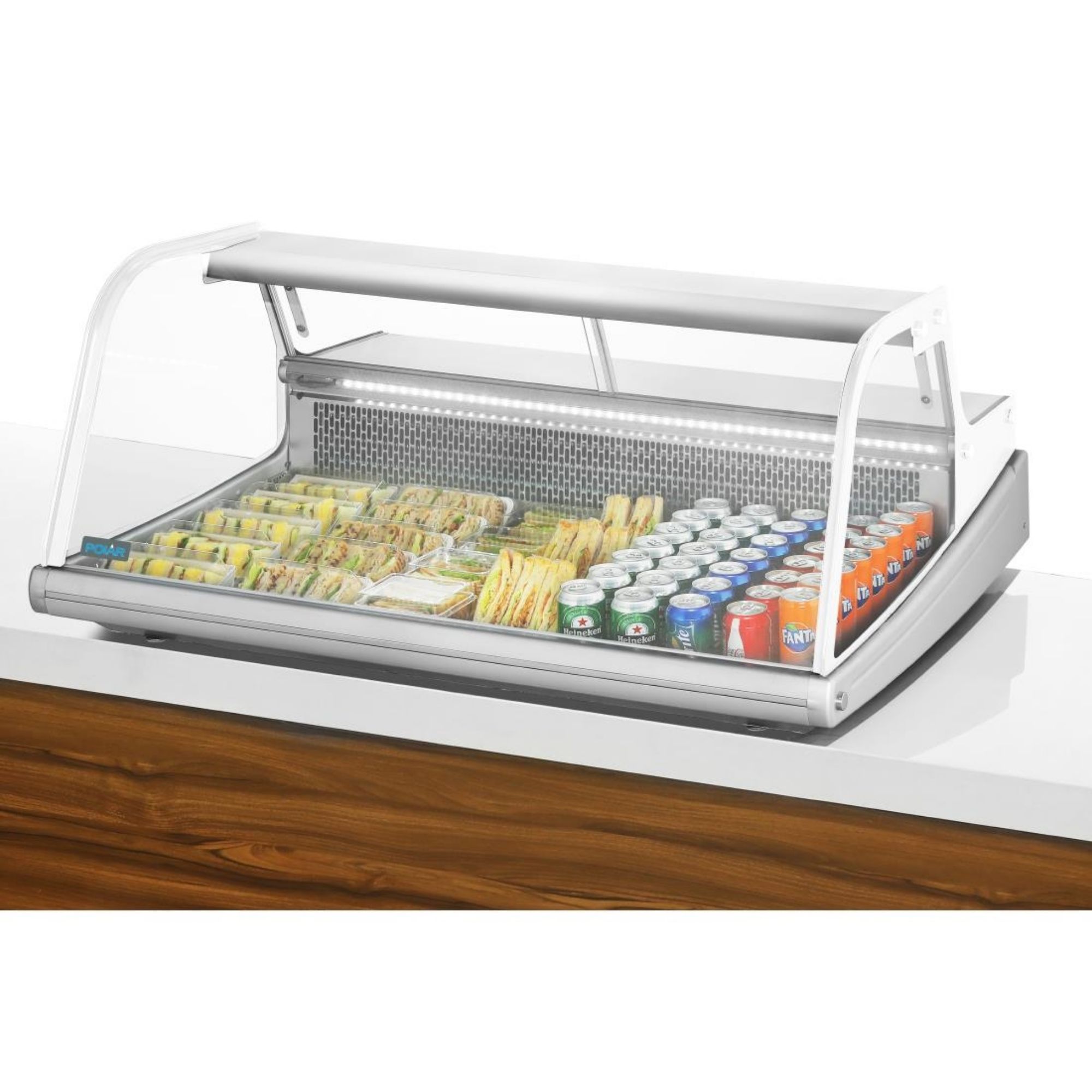 Picture of Polar G-Series Fish Display Serve Over Counter Fridge 255Ltr