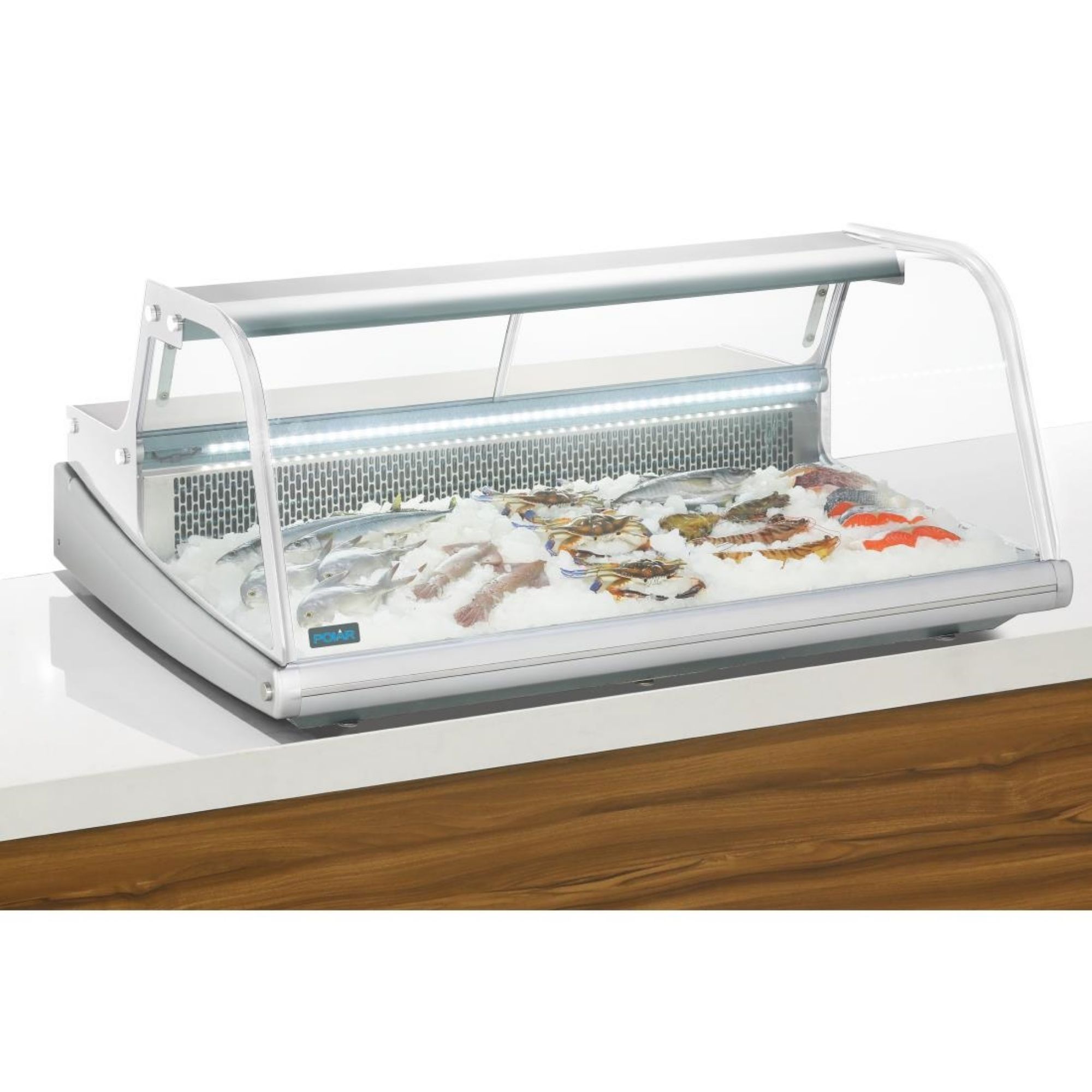 Picture of Polar G-Series Fish Display Serve Over Counter Fridge 255Ltr