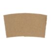 Picture of Fiesta Recyclable Corrugated Cup Sleeves for 8oz Cup (1000 Pack)