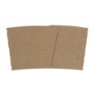 Picture of Fiesta Recyclable Corrugated Cup Sleeves for 8oz Cup (1000 Pack)